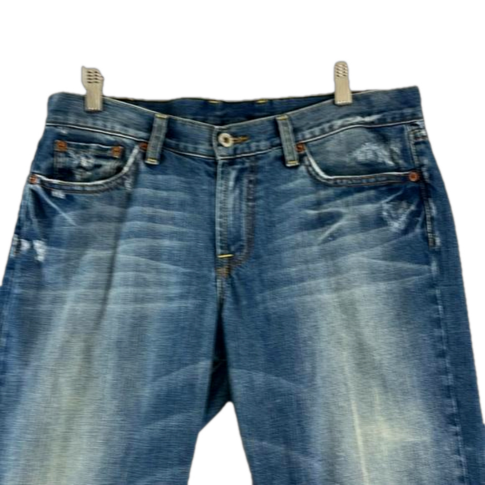 Lucky Brand Low-Rise Distressed Sweet N' Low Flare Jeans